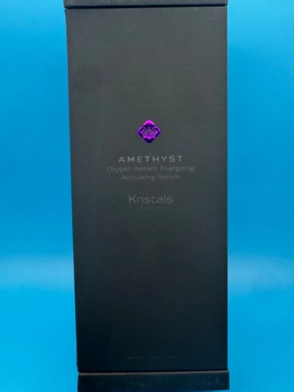 KRISTALS AMETHYST OXYGEN INSTANT ENERGIZING ACTIVATING SERUM-1.7 fl oz/50 ml-NEW